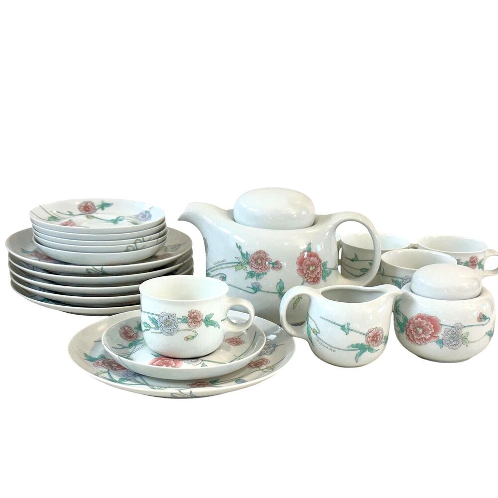 Alhambra by Hutschenreuther Tavola Leonard Paris 23-Piece Tea Set-Extremely Rare